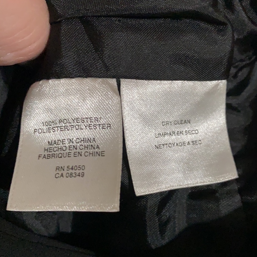 JonesWear Midi Black Cocktail Dress Sz 10 - Picture 8 of 8
